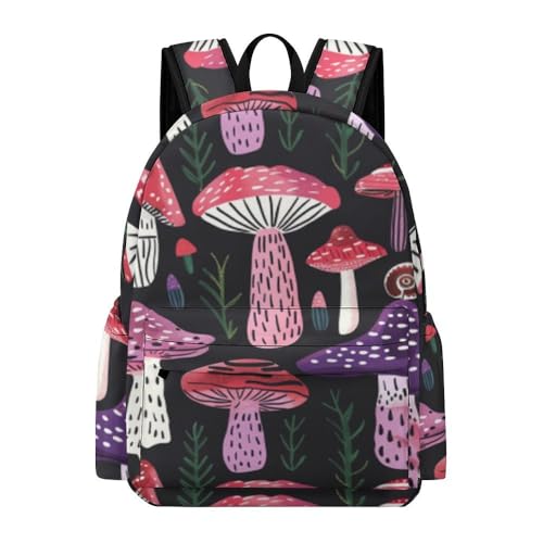 Sac à dos champignon enfant léger et réglable pour voyage et loisirs