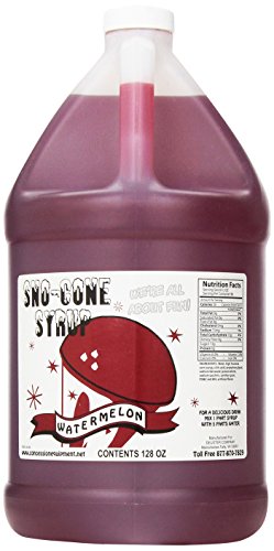 Concession Express Snow Cone Syrup 1 Gallon (Watermelon)