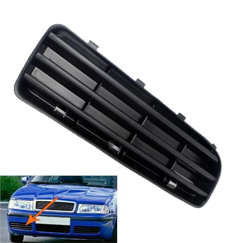 Grille antibrouillard avant Skoda Octavia A4 cassée solution remplacement
