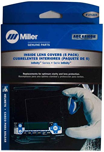 Miller 271319 Lente Interior 4-3/4" x 3-1/4" para Casco Digital Infinity miniatura 1