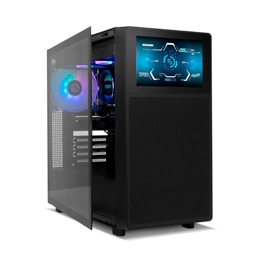 Semitorre ATX NOX Hummer BIOS para setups gaming con panel de cristal templado 3