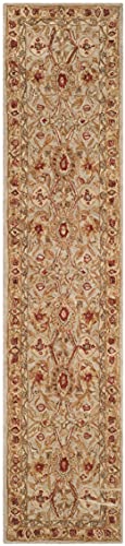 Tapete corredor oriental hecho a mano 2'3" x 10' miniatura 3