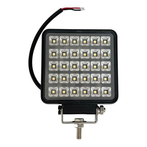 MelTruck Luz de trabajo LED con interruptor para tractor todoterreno excavadora