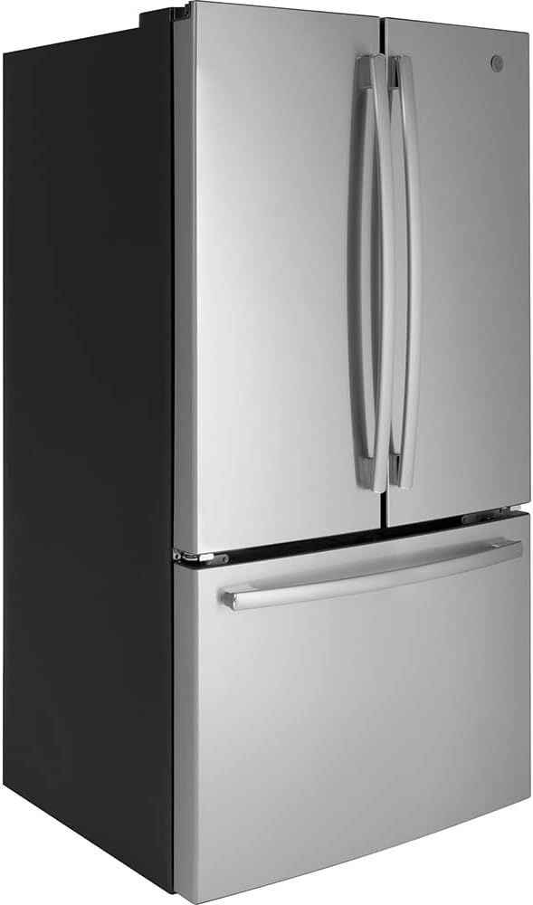 GE 36" Stainless Steel French Door Refrigerator with Ice Maker