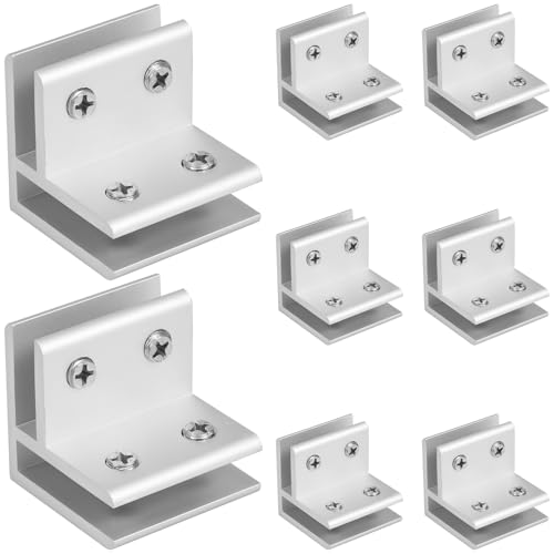 Support à verre à 90° réglable à forte capacité de charge pour vitrine - 2