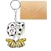 DALIVETO Soccer 67 Six Seven Keychain - Funny Gen Alpha Meme Drip Gift - Cool Keychain for Backpack Keys Bags - Trendy Meme Kids Teens Boys Gifts - Fun Keychains - 6 7 Meme Kids Gift