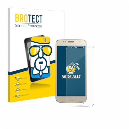 BROTECT Protector Pantalla Cristal para Motorola Moto G5S Protector Vidrio - [Dureza 9H, Anti-Arañazos]