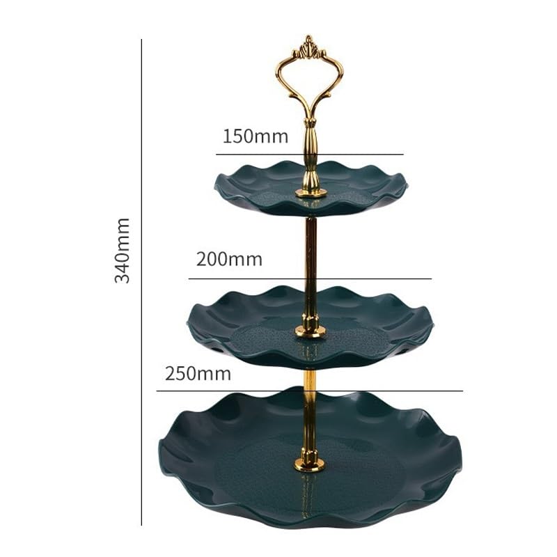 Plateau de fruits à trois couches pour organiser une table basse encombrée