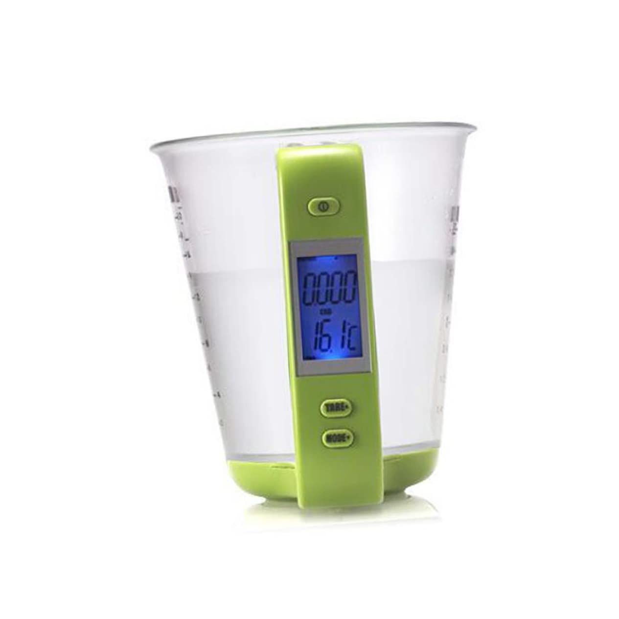 Cabilock Misurino Digitale Con Display Lcd Precisione 1000 G/1 G Per Cucina Verde Chiaro