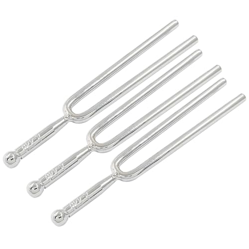 Piutouyar 3 Pcs 440 Hz Tuning Fork Metal A Tuning Fork Set Standard Tuner Ton...