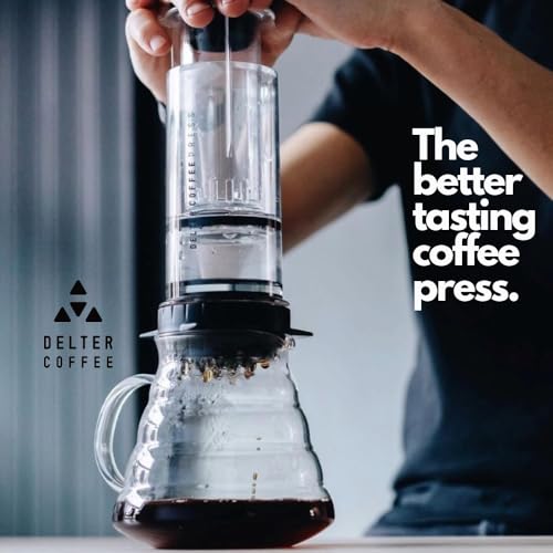 Image of Delter Press coffee maker , Smoked Grey Edition, Regular