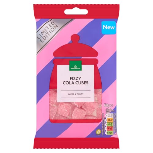 Morrisons Fizzy Cola Cubes Limited Edition 180g