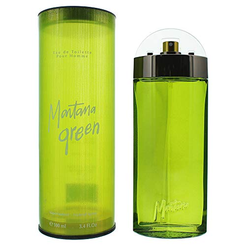 Montana Green By Montana For Men. Eau De Toilette Spray 3.4 Ounces