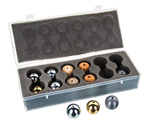 Image of Eisco PH0109CB Drilled Ball Set in Plastic Case