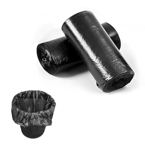 Image of 2PCS Car Trash Bags, Waterproof Plastic Auto Trash Can Liner Refills, Tear-Resistant Disposable Litter Garbage Bag for Vehicle Home Office, Essential Car Accessories