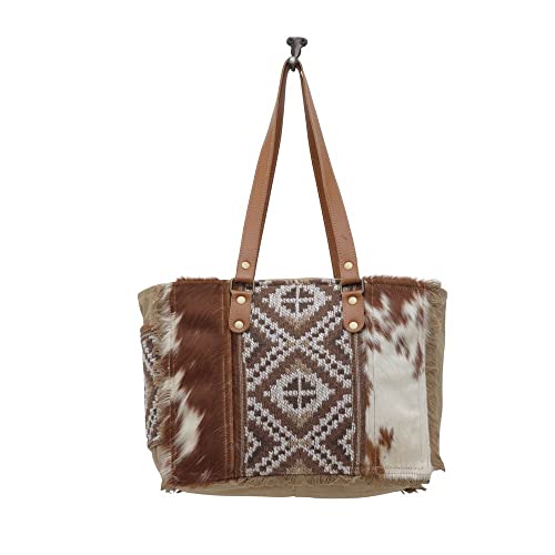 Bolso Tote de Lona Western para Mujer miniatura 5