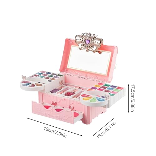 Esmalte de uñas infantil y brillo labial para juego de imitación seguro 5