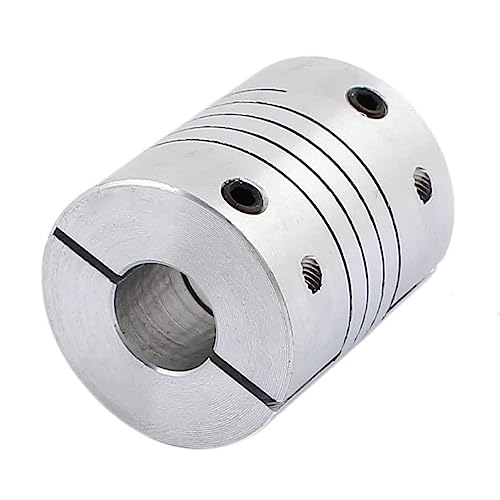TA-VIGOR Shaft Coupling Flexible Coupler 10mm to 10mm, Motor Joint Connector D25mm x L30mm Aluminum Alloy - Image 3