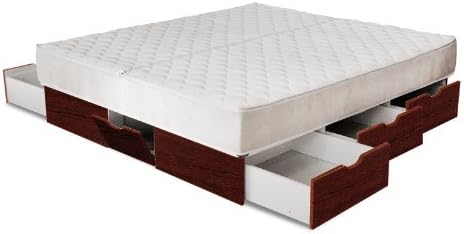 waterbed with drawers including delivery, wenge, 200 cm x 220 cm