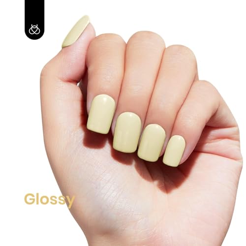 Image of Beetles Yellow Gel Nail Polish 15ML Soak Off UV Gel for Fall Nail Art
