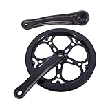 Pédalier mono-plateau : facile à installer, résistant à l'usure et durable pour une utilisation prolongée, kit de pédalier pour vélo de route