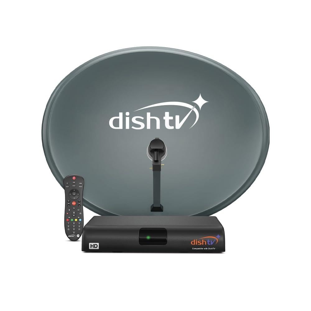 HD Set Top Box | DTH Connection | 1 Month Flexi HD Pack Odiya + Prime Lite Subscription 190+ Channels for 2 Years | 1080p Full HD | Free Installation | Service