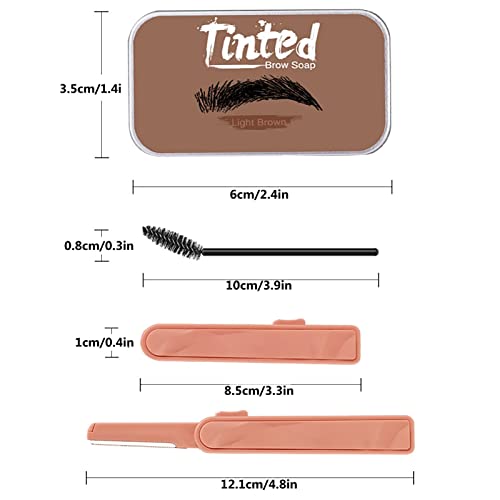 Pomada para Sobrancelhas, Gel Creme Fixador de Sobrancelhas, Pomada modeladora de sobrancelhas de lo