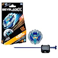 Hasbro Beyblade X, Starter Pack, Buster Dran 1-60A UX con trottola e Lanciatore