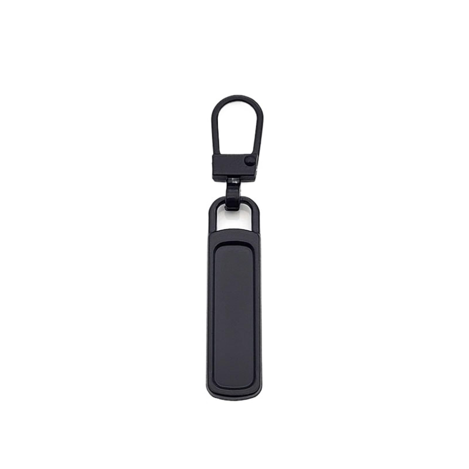 Replacement Zipper Pulls, Zipper Pulls 80 Pcs Multicolor Detachable Metal Replacement Tab for Jacket DIY Sewing(Black)