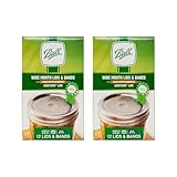 Ball Mason Jar Lids with Bands, Wide Mouth, 12 CT (Pack of 2)