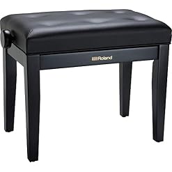 RPB-300BK Banc de Piano Roland Finition - Les Beatles, Paul McCartney, John Lennon, RIngo Starr, George Harrison