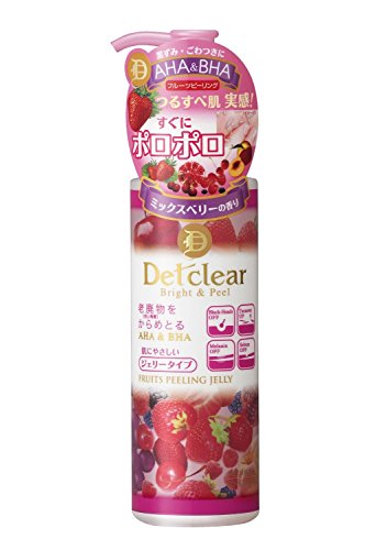 Det Clear Bright & Peel gommage visage et gel peeling Mix Berry 180mL