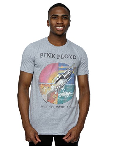 Pink Floyd Mens Wish You were Here T-Shirt XXX-Large Heather Grey