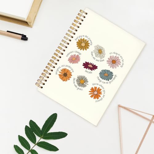 Carnet de notes à fleurs 407-ZMbjb pour écriture manuscrite - 2