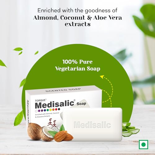 Medisalic Torque Premium Bathing Soap Pack of 3 · 100 g (300 g total) - Image 4