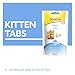 GimCat Kitten Tabs - Funktionaler Katzensnack speziell für junge Katzen ab der 6. Woche - 1 Beutel (1 x 40 g)