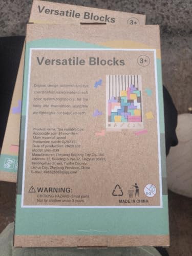 Holz Stapelspiel Tetris Holzspiel Holz Tetris Montessori 3in1 Wooden Blockstetris Holzspiel Montessori Spielzeug Holzpuzzle Wood Stacking Puzzle Toy Art HöLzerne Puzzlespielzeuge 3d Puzzle Tetris