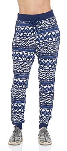 Hybrid & Company Women's Juniors Soft Jogger Pants 8756 3892 Blue S