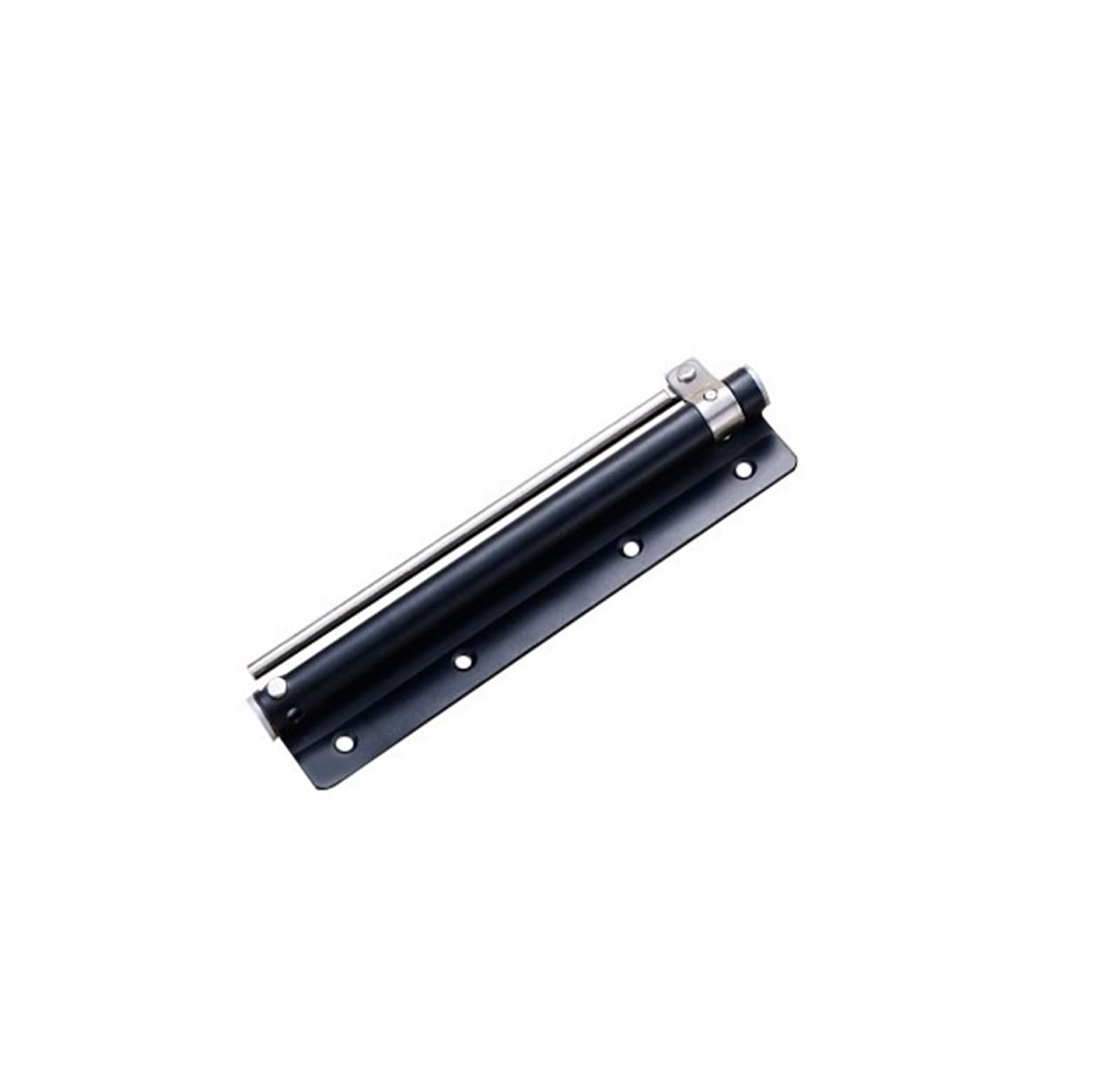 BHYTAF Automatic Door Closer Door Closer Automatic Light Simple Invisible Door Spring Buffer Door Closer Furniture Door Hardware Stainless Steel Door Closer Door Opener(Color:Black)