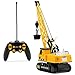 Top Race 12 Channel Rc Remote Control Kids Crane Construction Crane Tractor with Lights and Sounds - Remote Control Crane Truck for Boys and Girls Ages 3,4,5,6,7 and Up