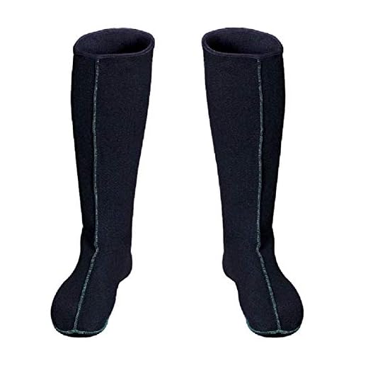 3Kamido Filz Stiefel Socken Innenschuhe Innenstiefel für Regenstiefel LANG Damen Herren Socke ERWÄRMUNGSEINLAGE AUS Filz Thermosocken Schwarz 47/48