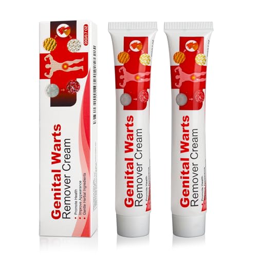 KIbabyDI Wart Remover Fast Acting Gel Powerful Freeze Off Treatment for Genital Wart Plantar Wart Corns and Flat Warts 2 Pack-Red-2263