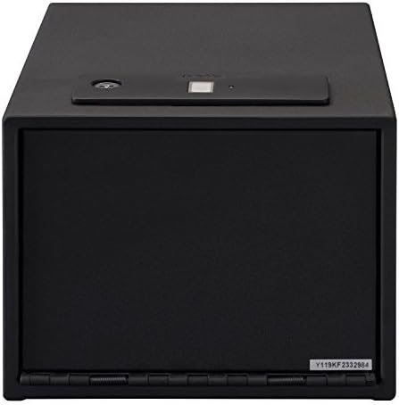 Stack-On safe mounted inside a closet