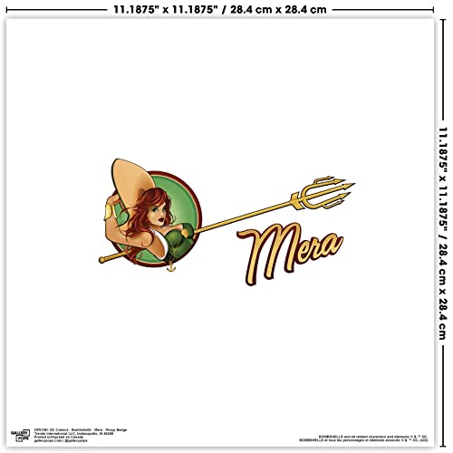 Mera DC Comics Bombshells poster Gallery Pops Trends International 30x30 cm - 7
