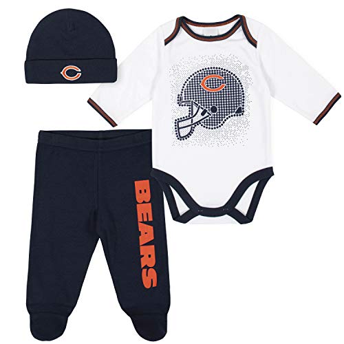 Image of Gerber Unisex Baby NFL Team Footed Pant and Bodysuit Gift Set