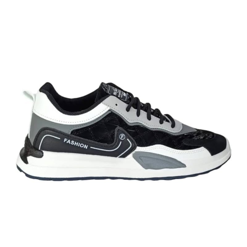 Image of Elvister SIGNAL BLACK | QUALITY | COMFORTABLE | LIGHT-WEIGHTED | CASUAL SNEAKERS for MENSBOYS|WOMENSGIRLS