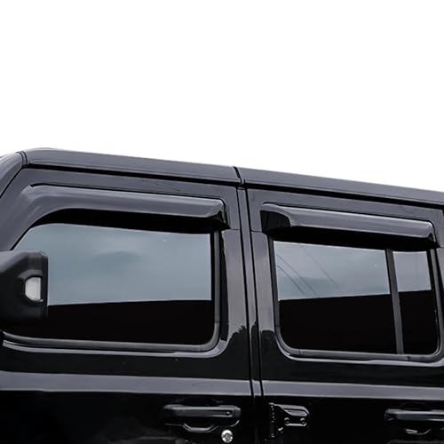 Déflecteurs de vent Jeep Wrangler pour stopper l'eau et les bruits d'air - 2