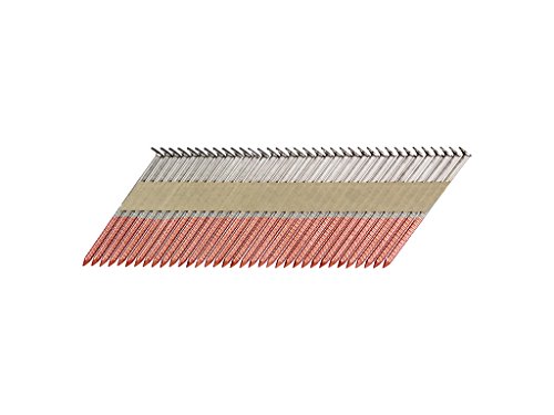 B&C Eagle 314X131HDR/33 Offset Round Head 3-1/4" x .131 x 33° Hot Dip Galvanized Ring Shank Paper Collated Framing Nails (2, 500per Box)