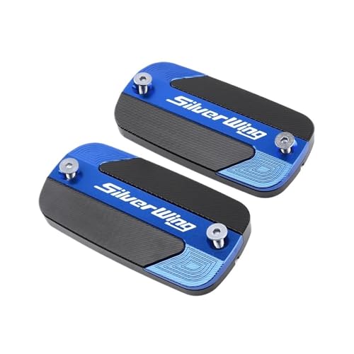 Motocicleta Tapa depósito Freno Depósito De Freno Delantero para Motocicletas, Tapa De Tanque De Líquido, Tapa De Copa De Aceite para Silverwing FCS 600 400 2001-2014 Cubierta