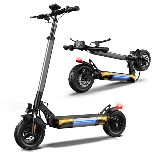 iScooter Adults Electric Scooter, 900W Motor E-Scooter with 25 Miles Range & 28MPH Top Speed, 10